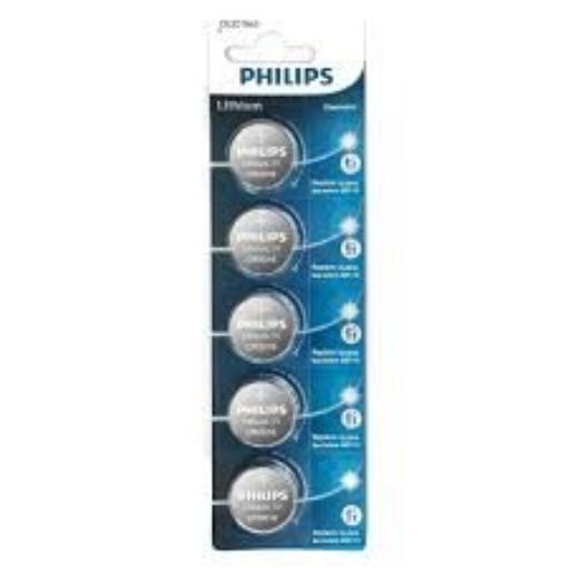 PHILIPS LITHIUM CR2016 3.0V COINCR2016P5/01B. ürün görseli