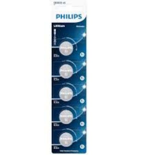 PHILIPS LITHIUM CR2025 3.0V COIN CR2025P5/01B. ürün görseli
