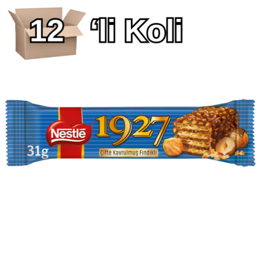 Nestle 1927 Fındıklı Gofret 31 Gr 12'li Koli. ürün görseli