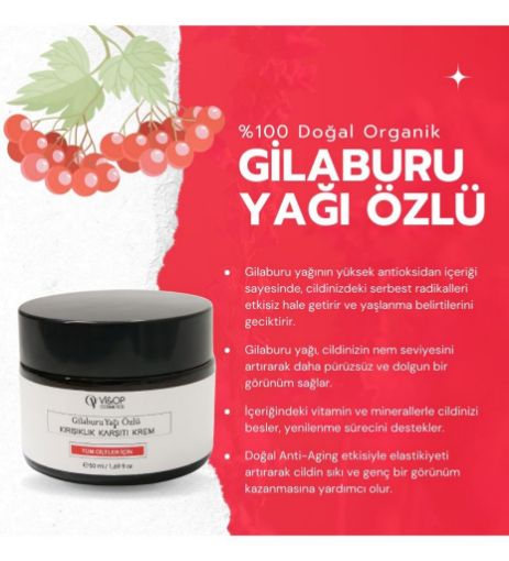 VIOP GILABURU YAGI OZLU KIR.KAR.KREM 50ML TUM CILT. ürün görseli