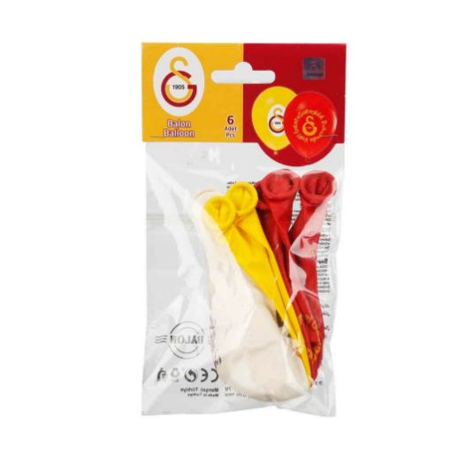 DRN GALATASARAY 6LI POSET BALON. ürün görseli