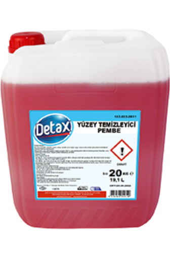 DETAX YUZEY TEMIZLEYICI 20KG PEMBE. ürün görseli
