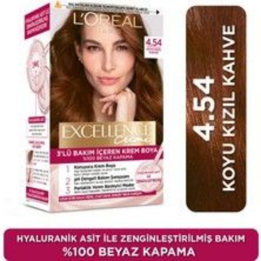EXCELLANCE CREME 6.54 ACIK KIZIL KAHVE. ürün görseli