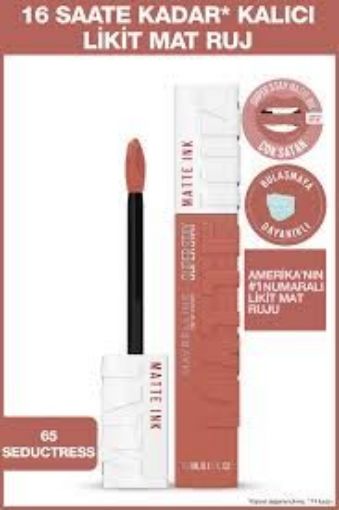 Maybelline Gün Boyu Kalıcı Etki Mat Likit Ruj 125. ürün görseli