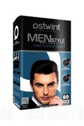 Ostwint Men Saç Boyası 80 Kahve Siyah. ürün görseli