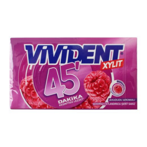 Vivident 45 Dakika 26 gr Ahududu Aromalı. ürün görseli