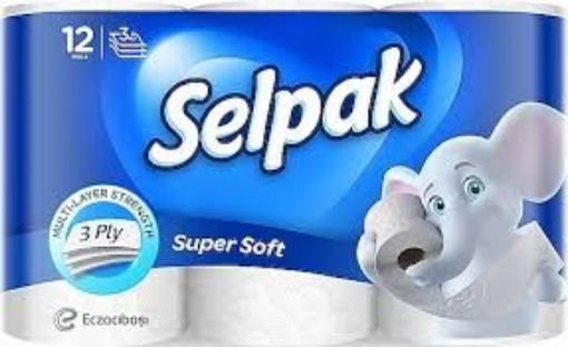 SELPAK TUVALET KAGIDI 12LI. ürün görseli