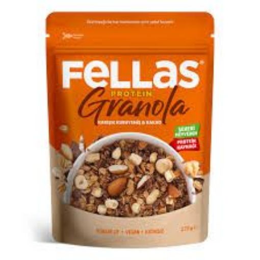 FELLAS VEGAN 270GR KARISIK KURUYEMIS & KAKAO. ürün görseli