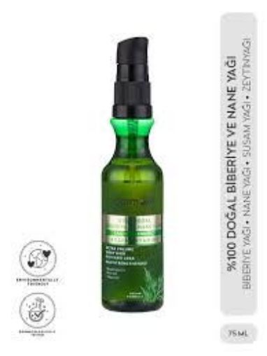 DERMOKIL SAC BAKIM YAGI BIBERIYE VE NANE 75ML. ürün görseli