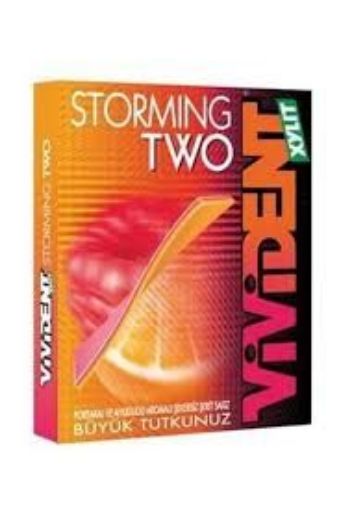 VIVIDENT STORMING 33GR MANGO AHUDUDU VE LIMONATALI. ürün görseli
