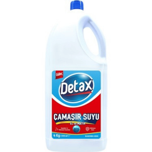 DETAX KLASIK CAMASIR SUYU 4KG. ürün görseli