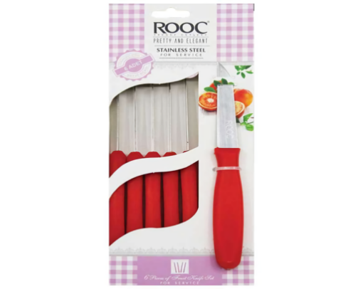 Rooc Meyve-06 Meyve Bıçağı 6Lı. ürün görseli
