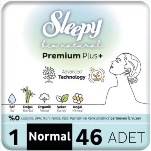 SLEEPY BIO NATURAL MEGA NORMAL 46LI. ürün görseli