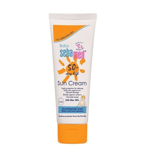 SEBAMED SUN CARE BEBEK 50SPF YUZ 75ML. ürün görseli