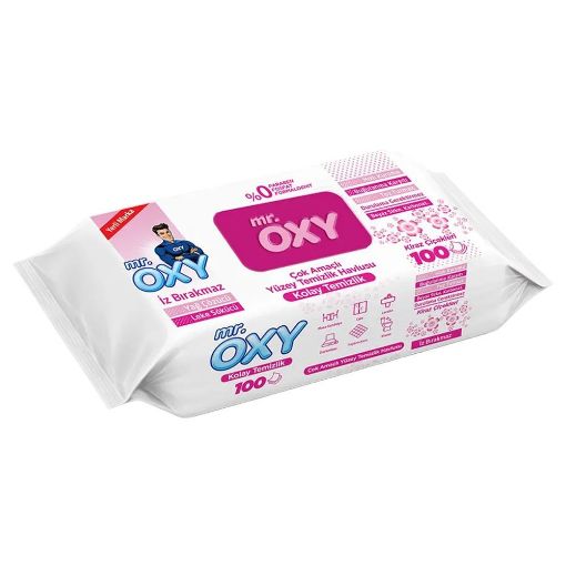 OXY YUZEY TEMIZLIK HAVLUSU 100LU KIRAZ CICEGI. ürün görseli