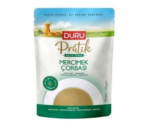 DURU MERCIMEK CORBASI 250GR PRATIK. ürün görseli