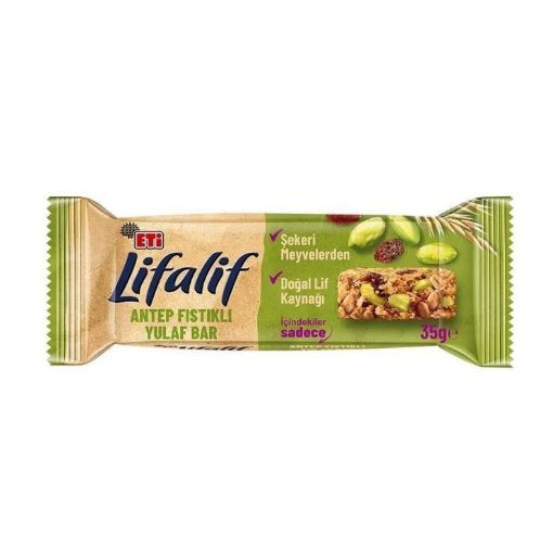 ETI LIFALIF BAR 35GR ANTEP FISTIKLI. ürün görseli
