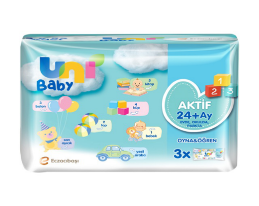 UNI BABY AKTIF SENSITIVE 3*52. ürün görseli