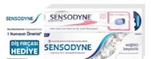 SENSODYNE NOURISH SAGLIKLI BEYAZ 75ML+FIRCA ***. ürün görseli