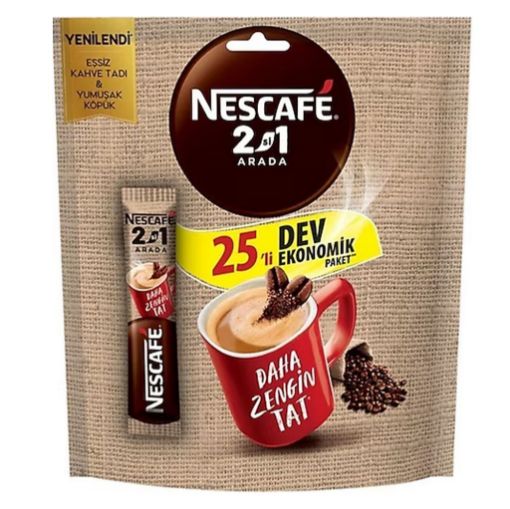 NESCAFE 2IN1 10GR SEKERSIZ 25LI. ürün görseli
