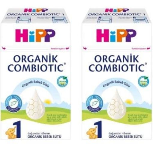 HIPP ORGANIK DEVAM SUTU 2*600GR 1NO COMBIOTIC. ürün görseli