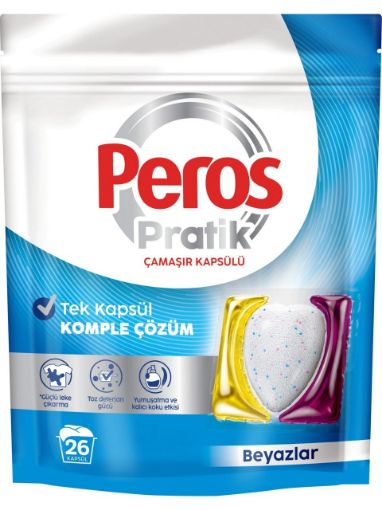 PEROS TABLET CAMASIR MAKINASI 26LI BEYAZLAR. ürün görseli