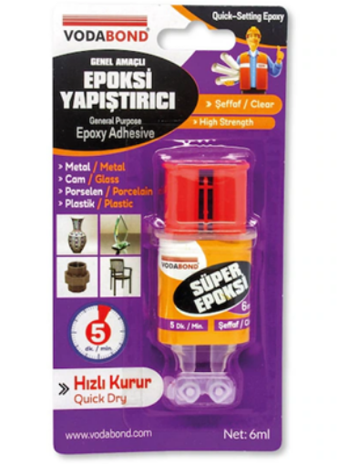 NM EP06ML VODABOND 6 GR SIRINGA  EPOXY. ürün görseli