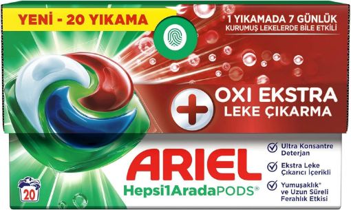ARIEL TABLET CAMASIR MAKINASI OXY 20LI. ürün görseli