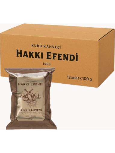 W HAKKIEFENDI TURK KAHVESI 100GR*12 LI. ürün görseli