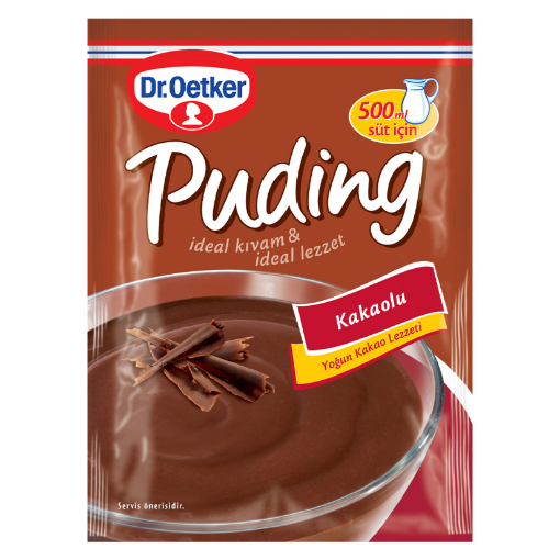 Dr. Oetker Puding 98 gr Kakaolu. ürün görseli