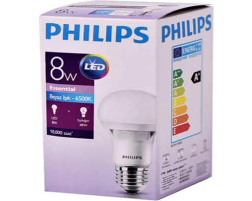 PHILIPS AMPUL 8W 720L BEYAZ. ürün görseli